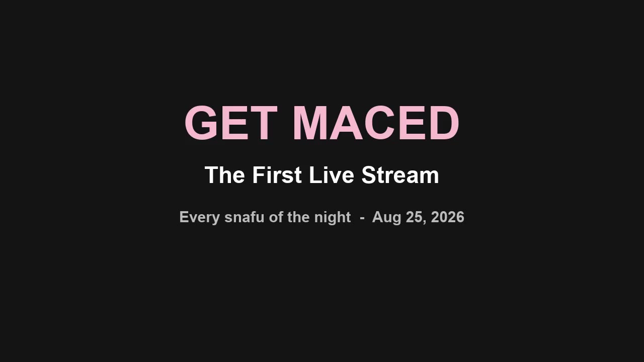 Amateur Hour: Nancy Mace's First 'Get Maced' Live Stream Was Muted at the Open, Out of Focus in the Middle, and Watched Live by Fewer Than 1,000 People