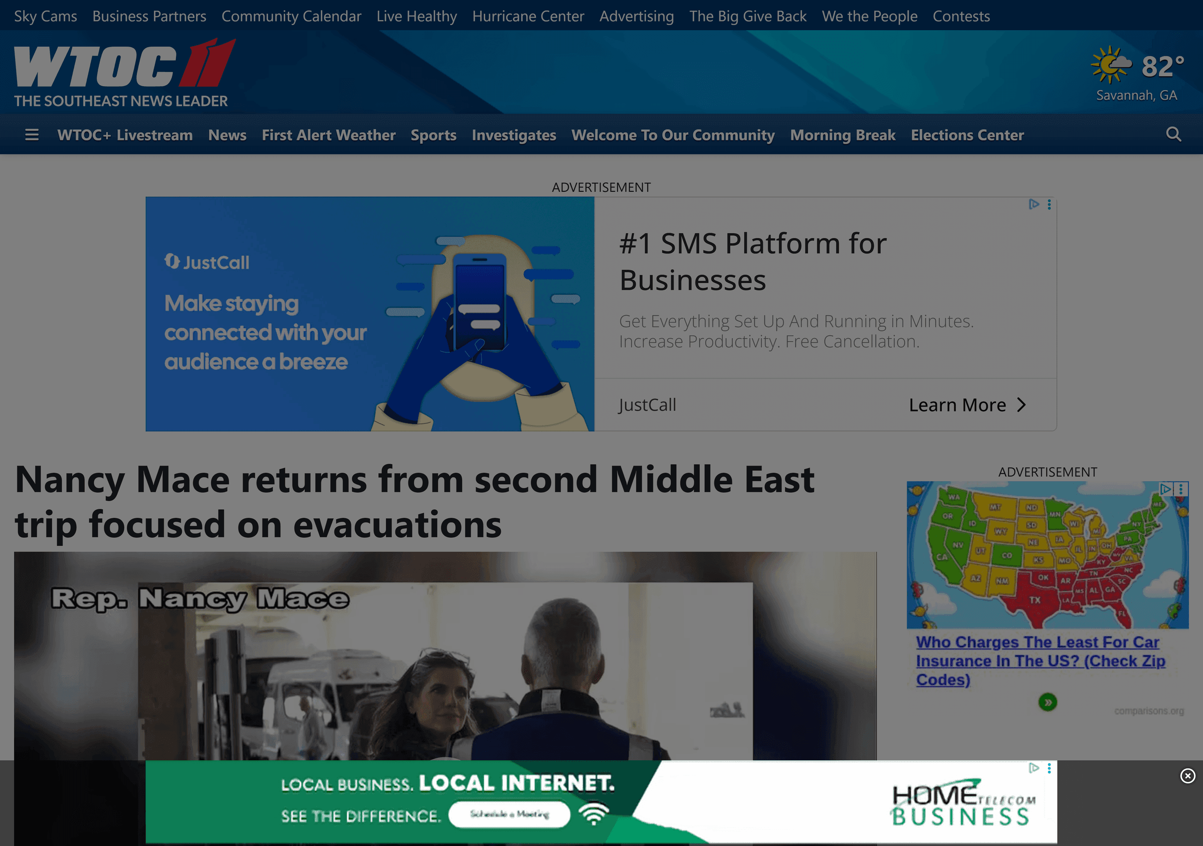 Nancy Mace Returns From Second Middle East Trip Focused on Evacuations: image 1
