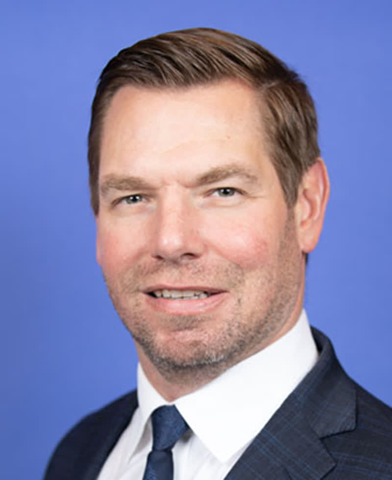 Official U.S. House portrait of Rep. Eric Swalwell